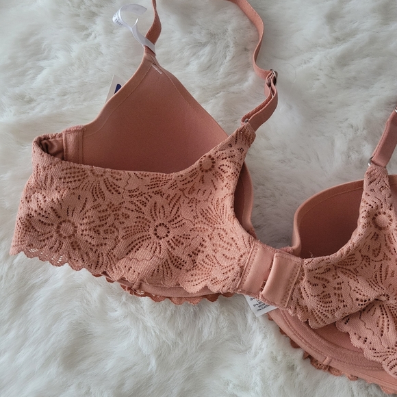 💐AERIE REAL SUNNIE FULL COVERAGE LIGHTLY LINED BLOSSOM LACE BRA SIZE 32B - Picture 10 of 10